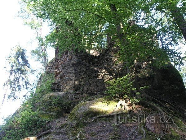 Skalny zamek Stump