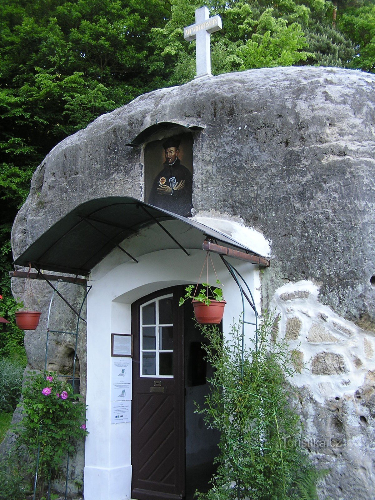 Chapelle rupestre de Všemila (5.6.2015 juin XNUMX)