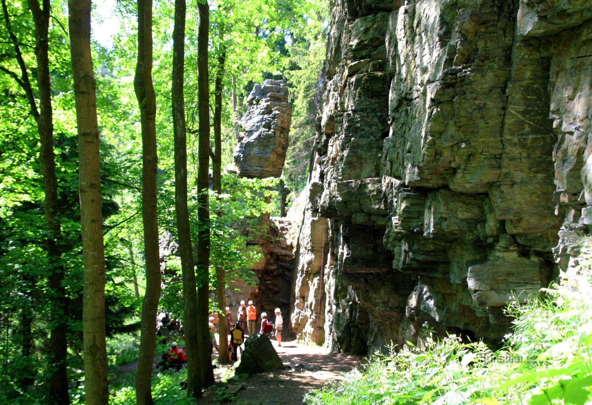 Rock massif Split rocks