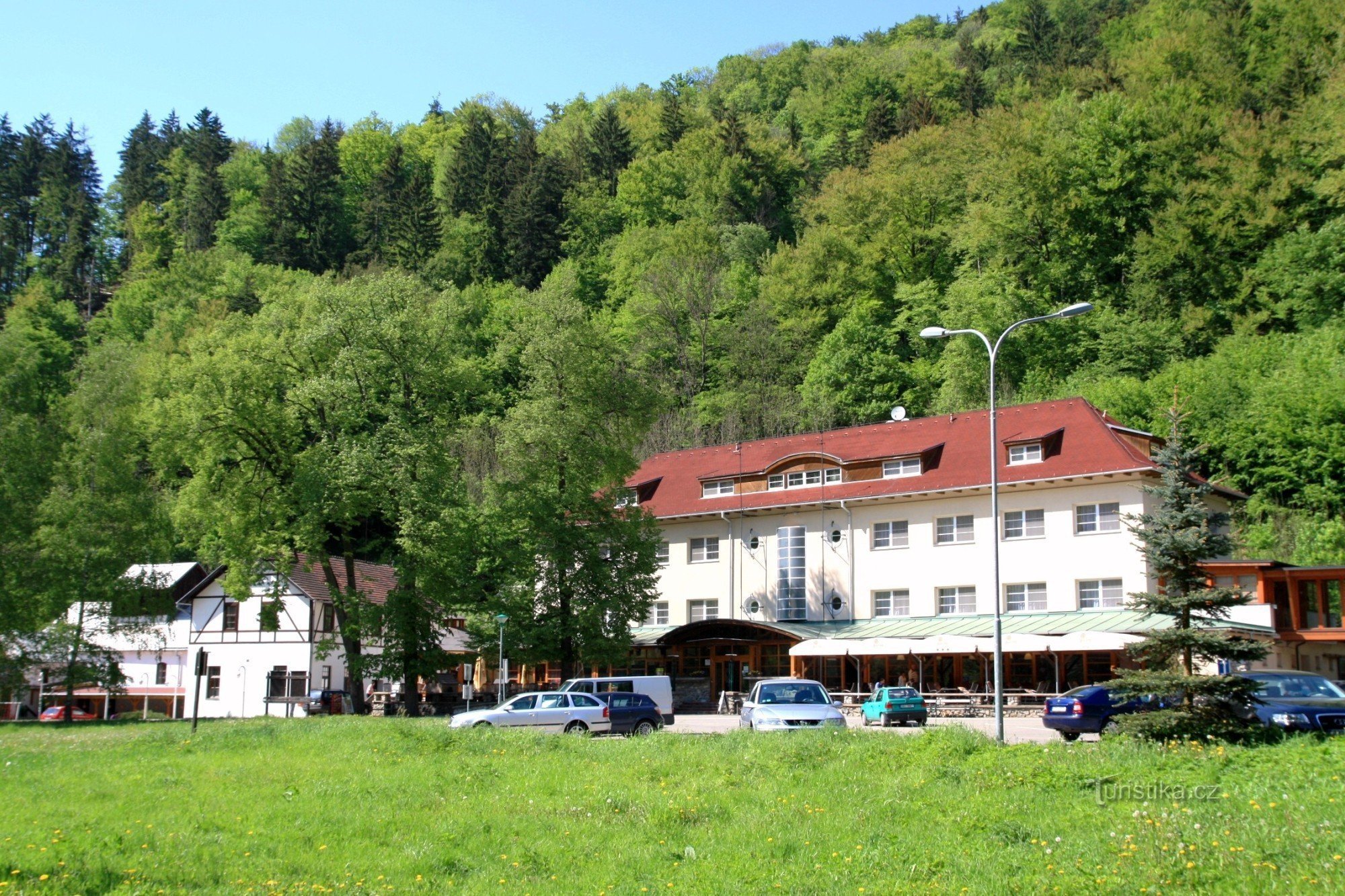 Skalní Mlýn from the river Punkva