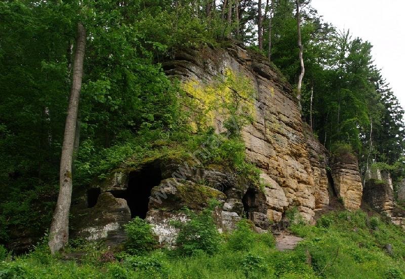 skalní obydlí Barušky