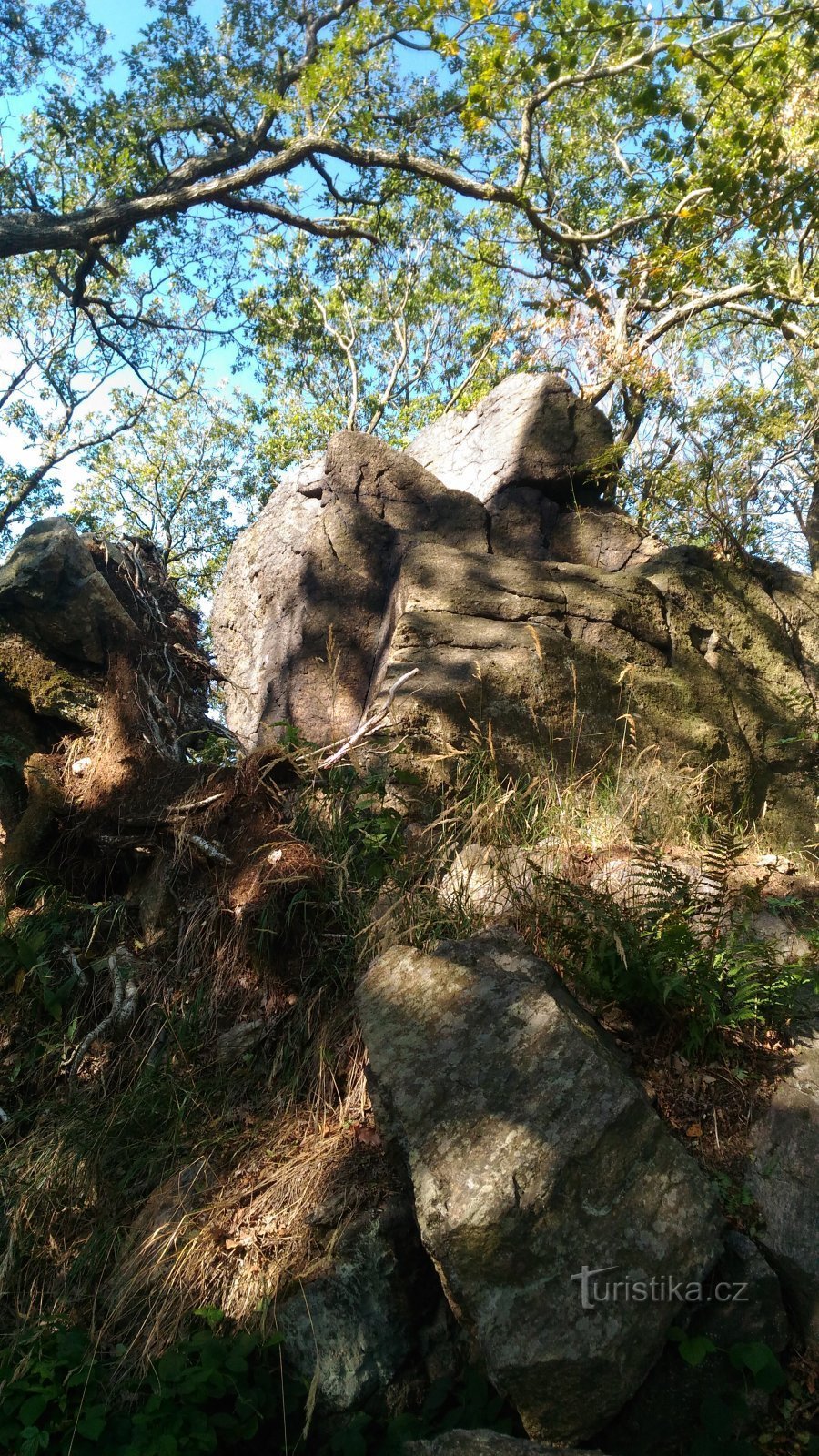 Rock formation Drobečci.