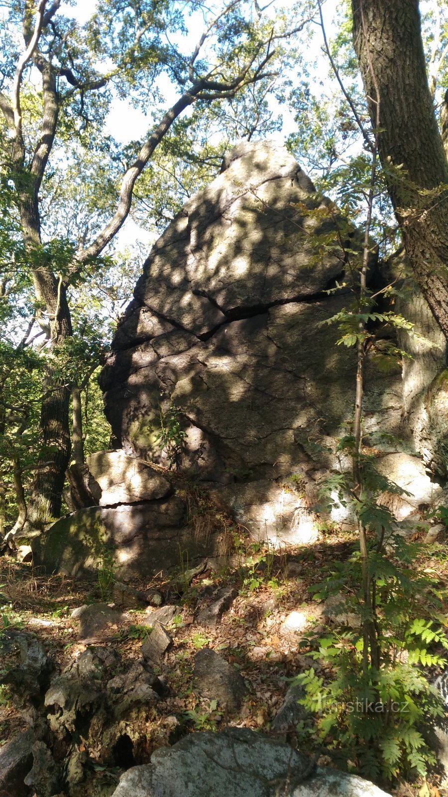 Formazione rocciosa Drobečci.