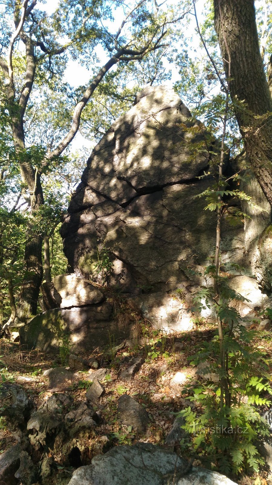 Rock formation Drobečci.