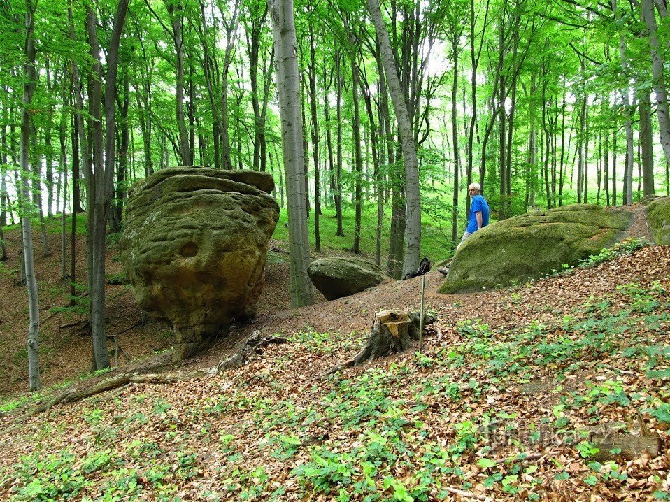 Formazione rocciosa di Kalíšek