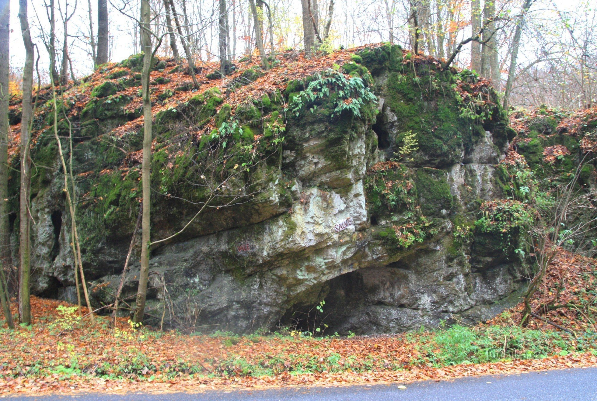Σχηματισμός βράχου Salve-Vale
