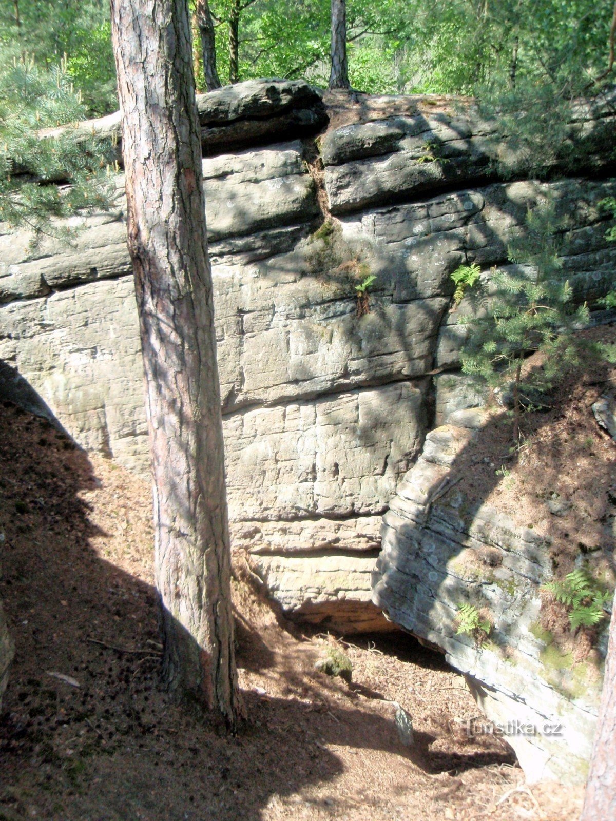 Rock formations in Hell