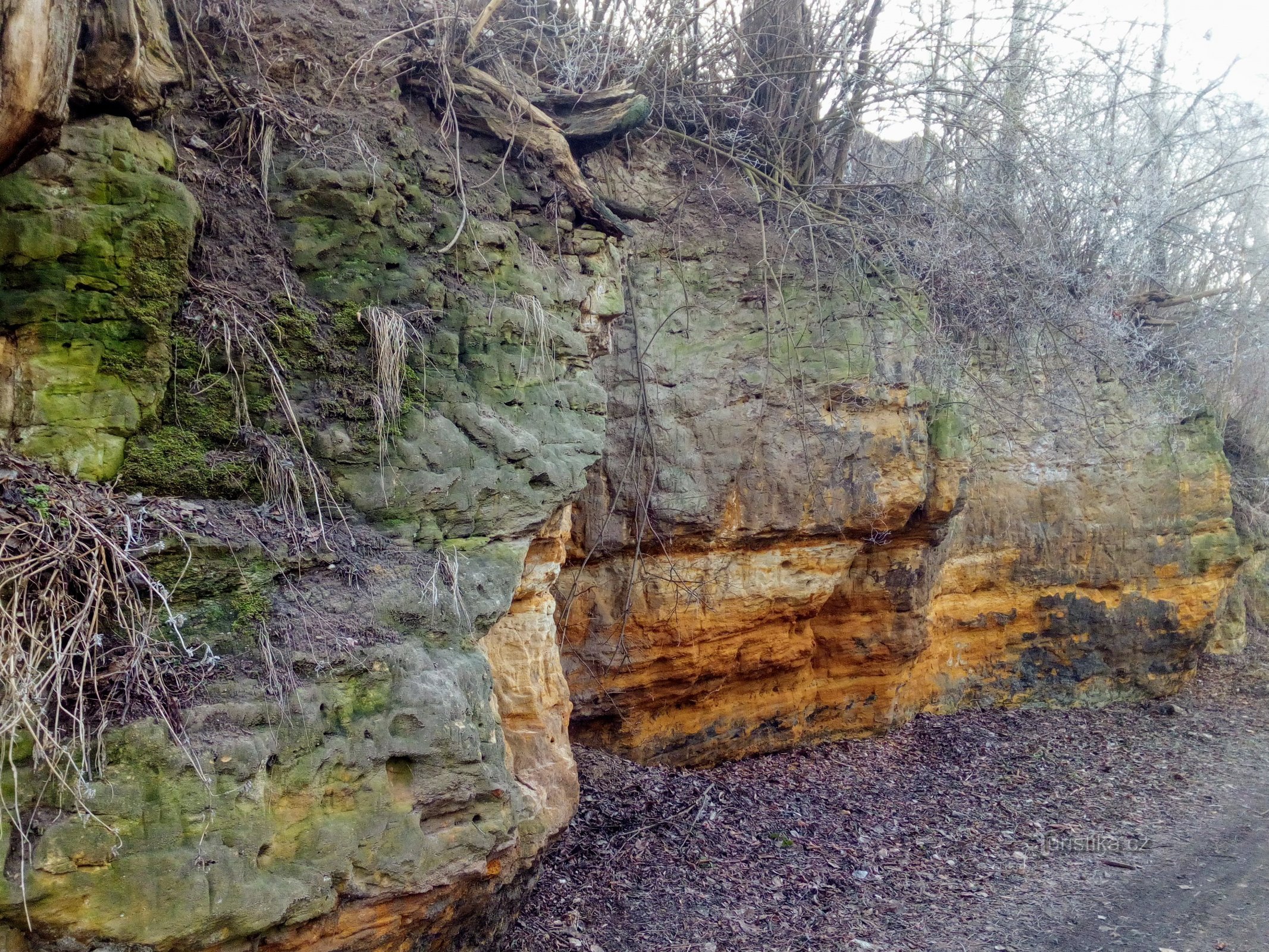 Rock Tower Sandstone Wall