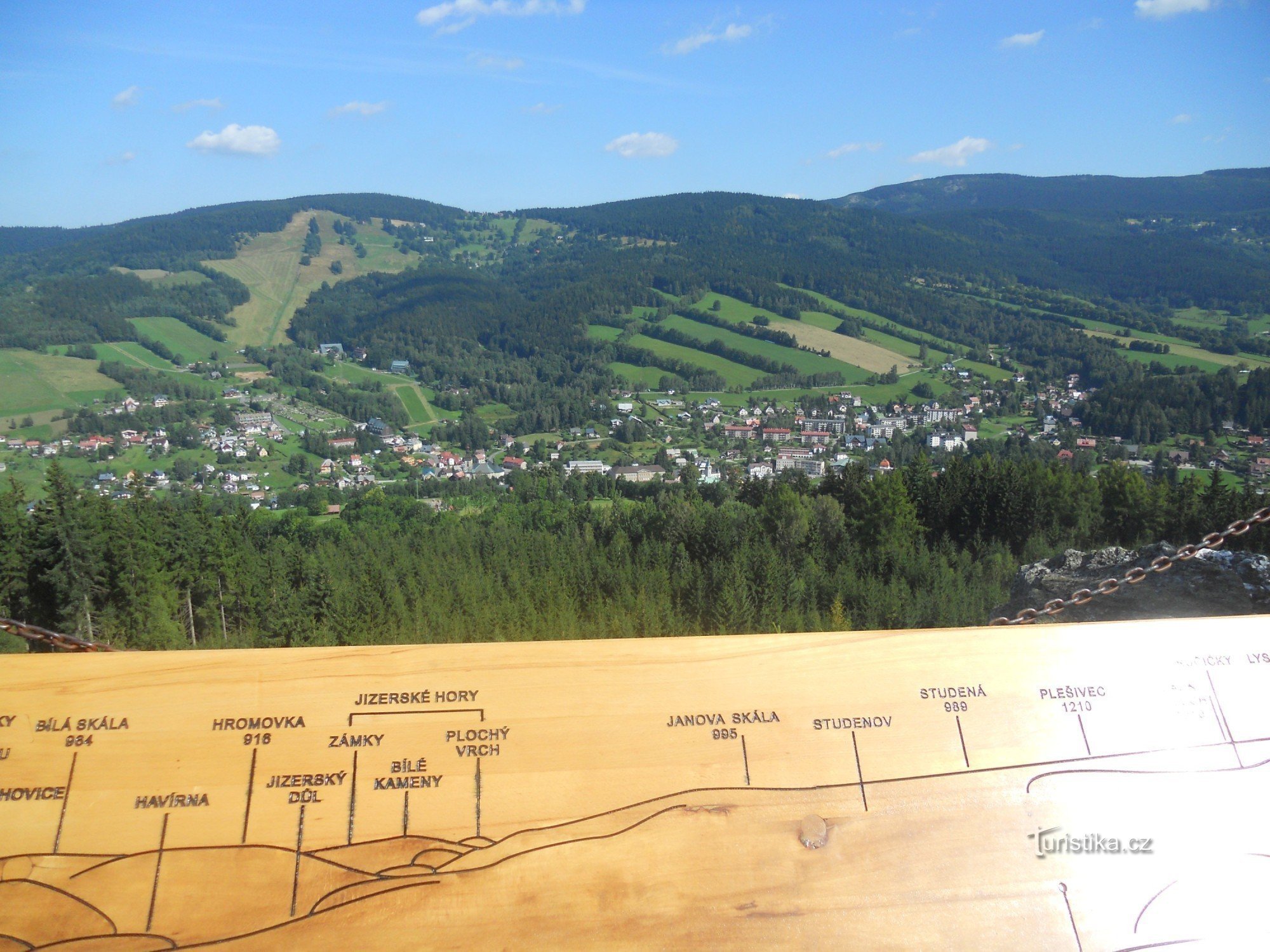 Aussichtsfels Strážník (778 m ü.M.)