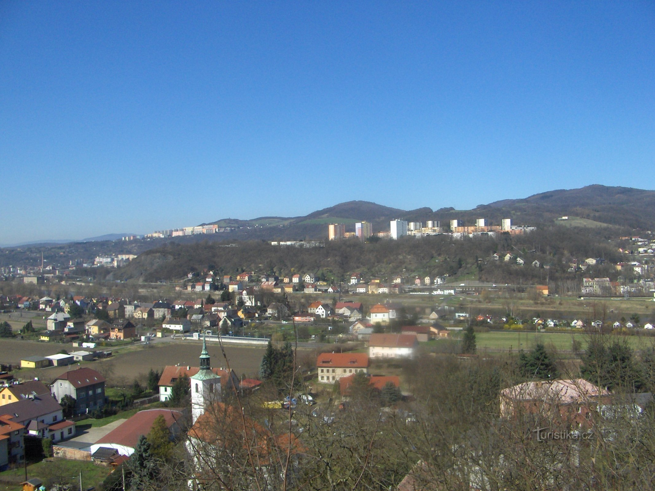 Belvedere de stânci Svádov.