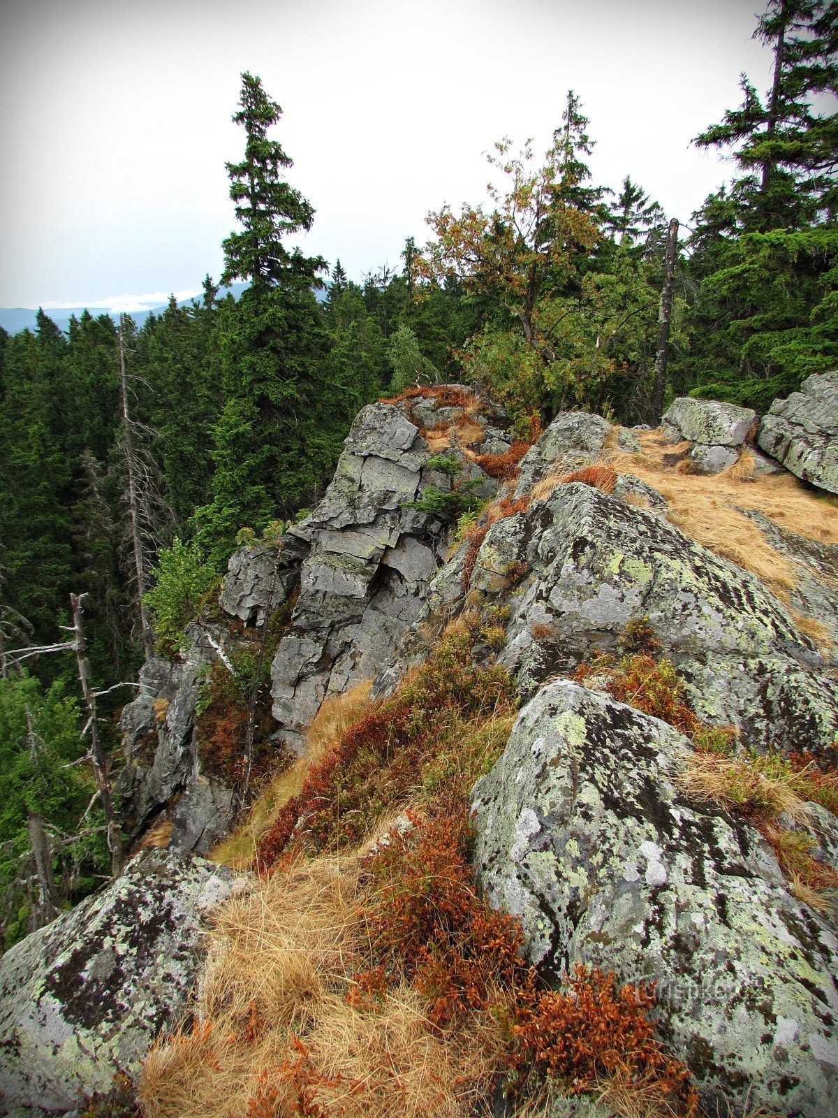 岩石 (929 m) - Hraběšická hornatina