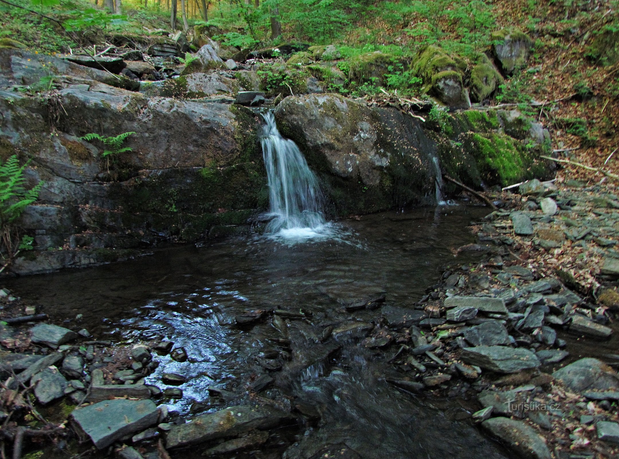 Rocas y cascadas del Valle del Avestruz