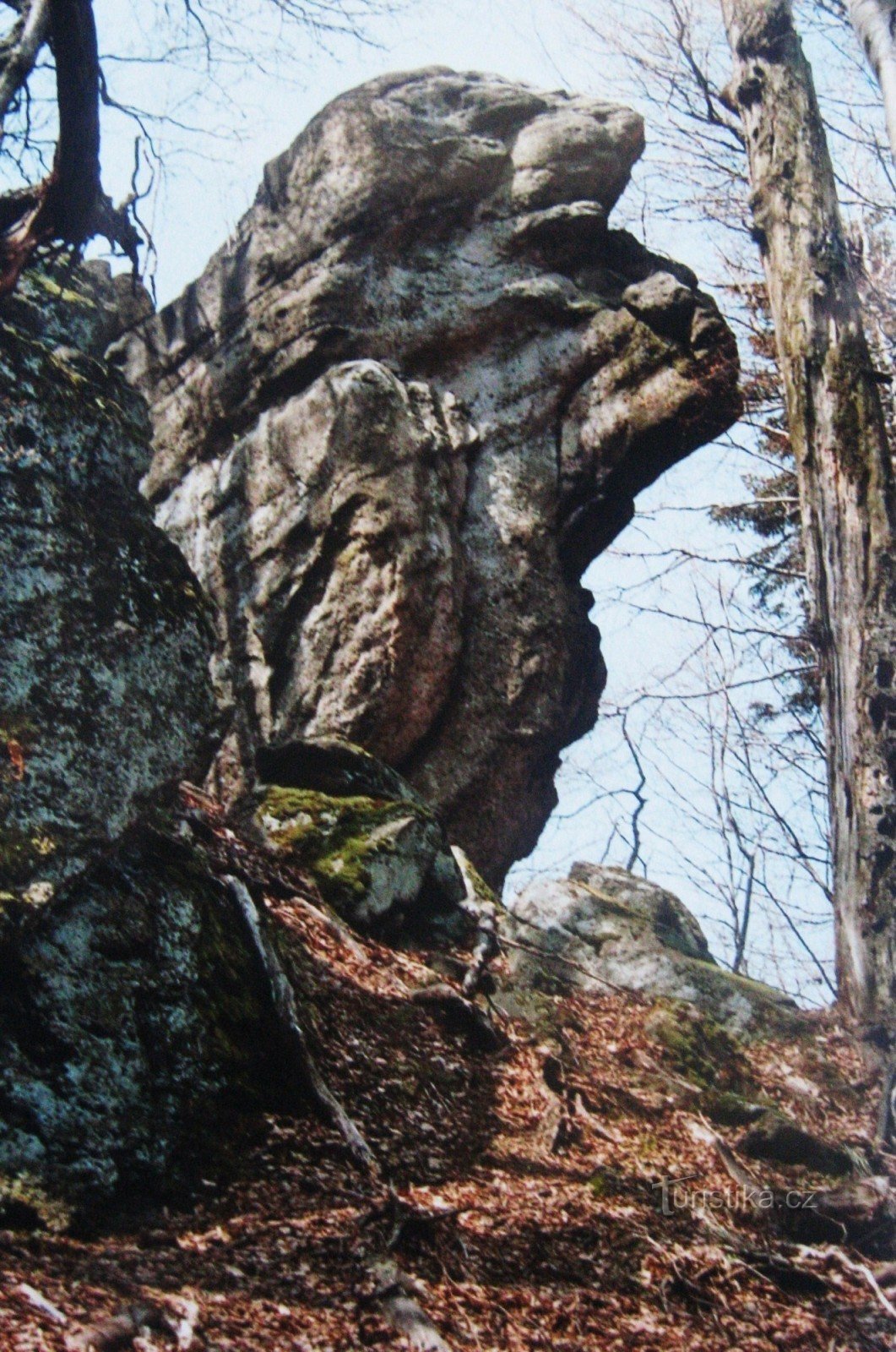 Felsen von Hostýnské vrchy - 12. Čerňava und Smrduta