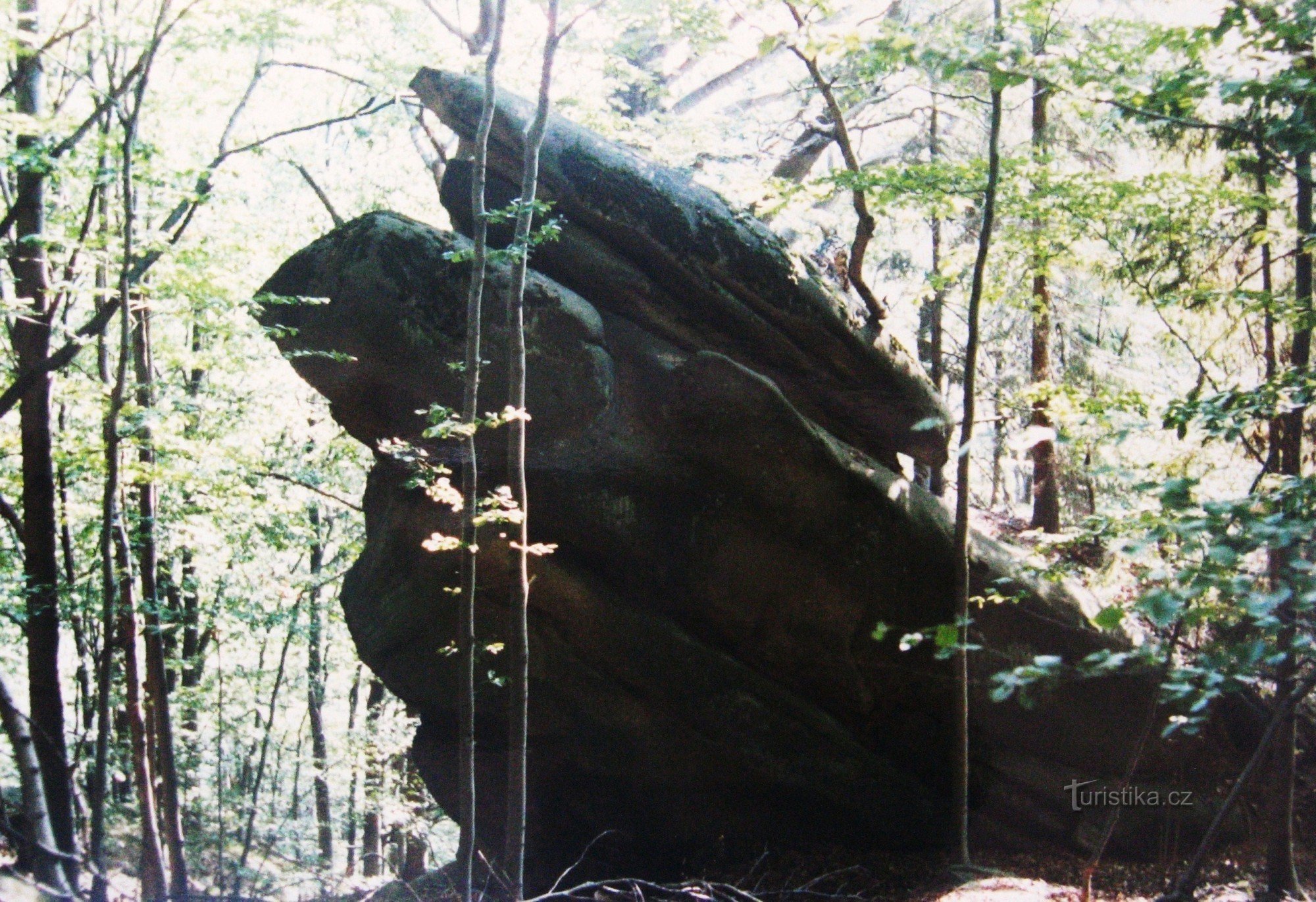 Felsen von Hostýnské vrchy - 12. Čerňava und Smrduta