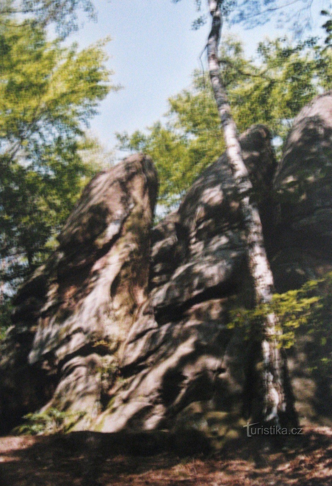 Rocks of Hostýnské vrchy - 3. Fryštácké Cerťáky