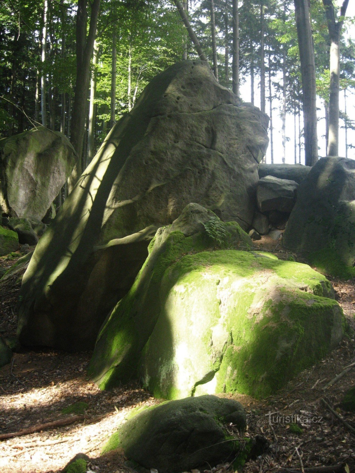 Rocks of Hostýnské vrchy - 9. Ondřejovsko - Přední skály
