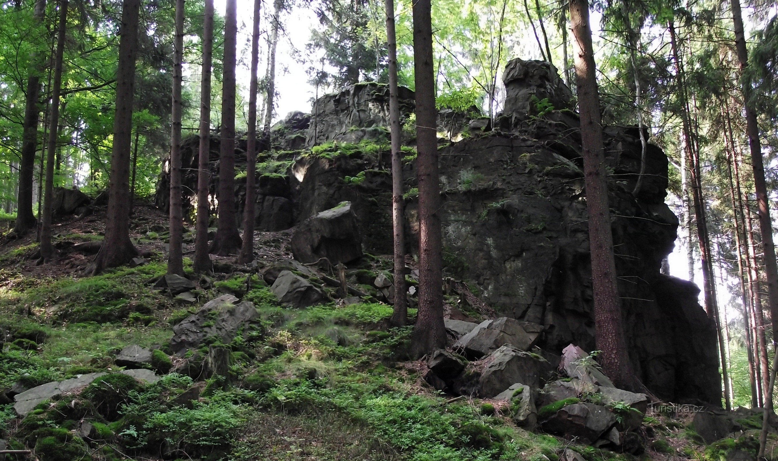 las rocas de Kobylí dol