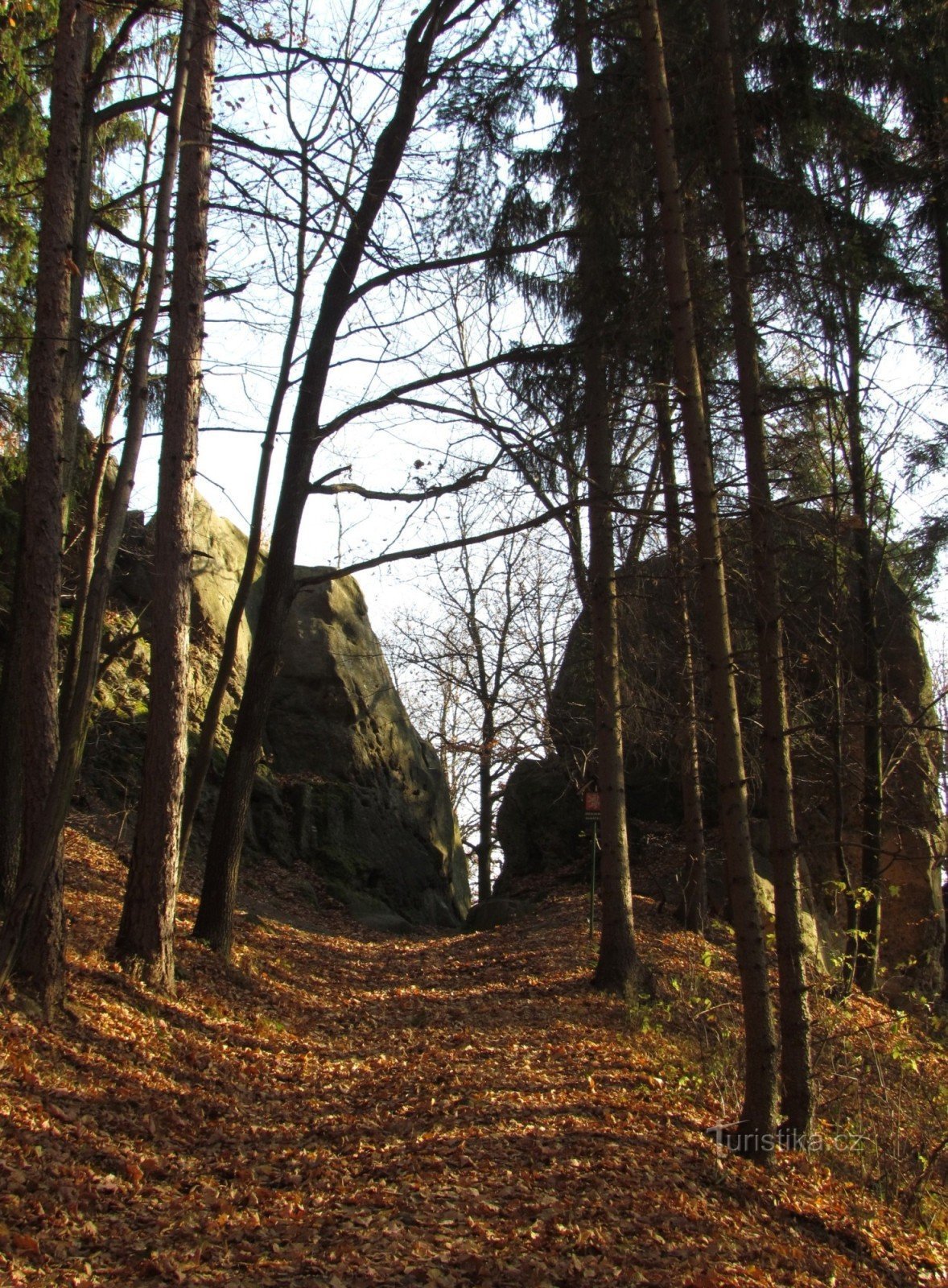 Skály Králky near Lukovo