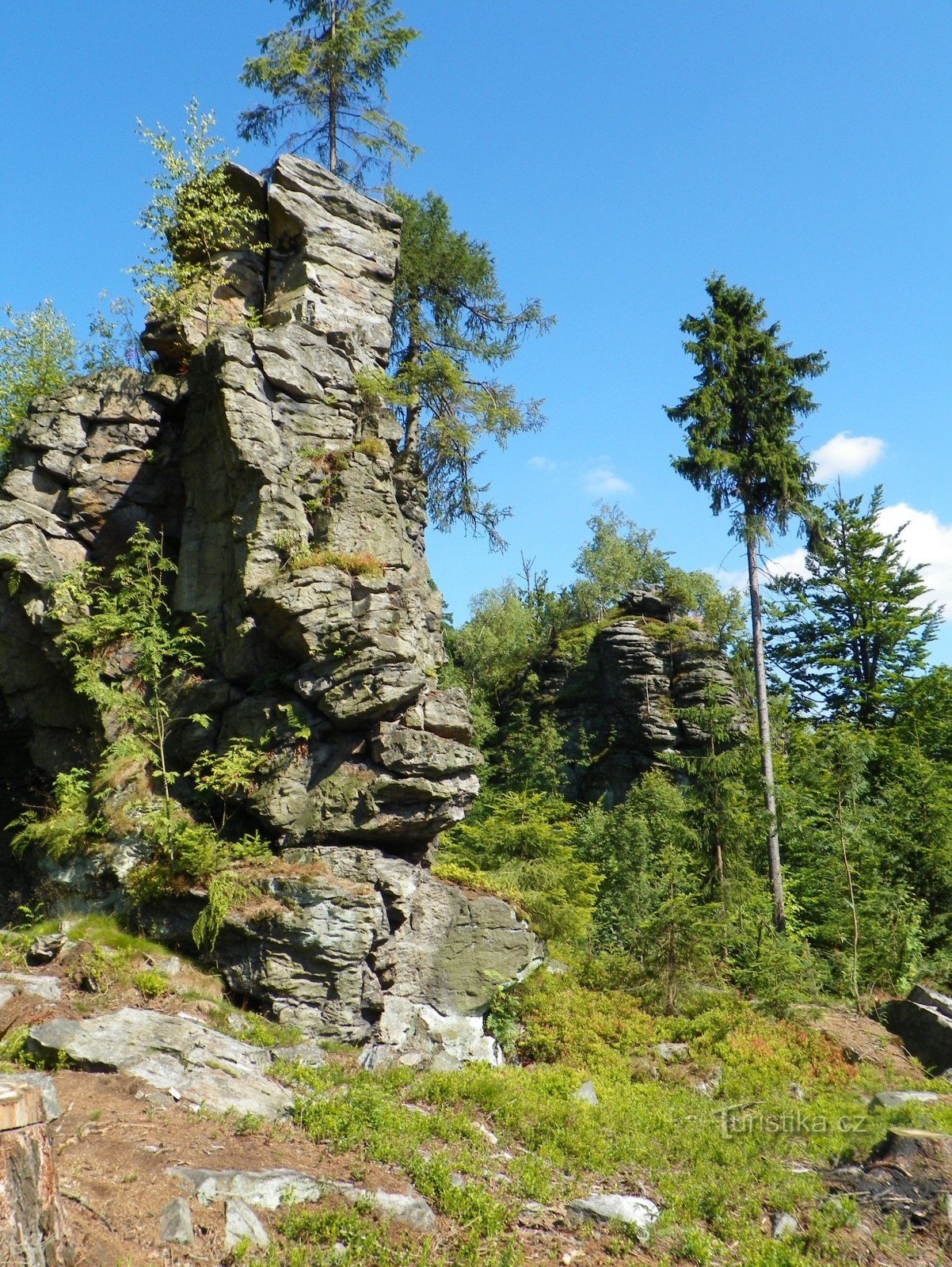 Felsen am Kaiserstein