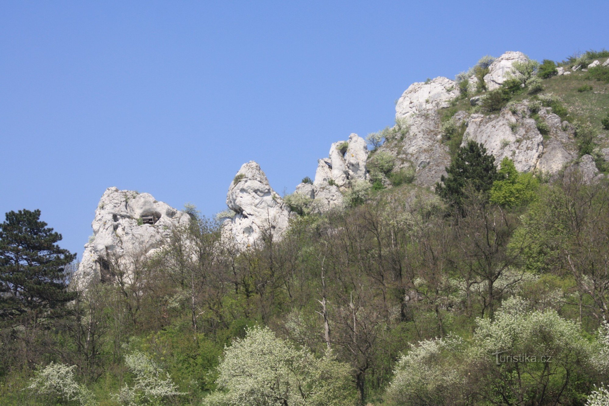 Rocks above Perna