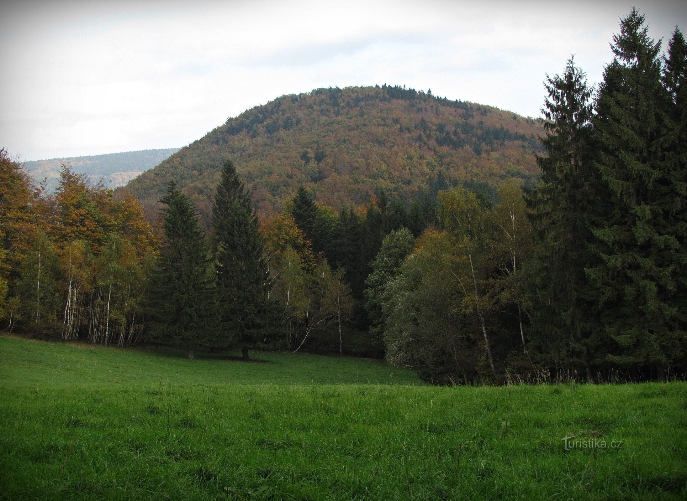 Skály Obřan - východ