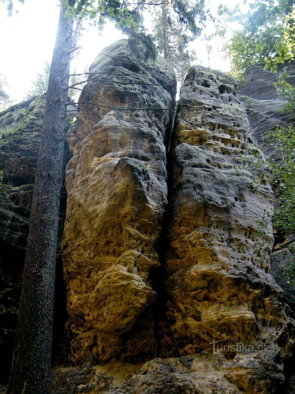 rocks by the Česká cesta