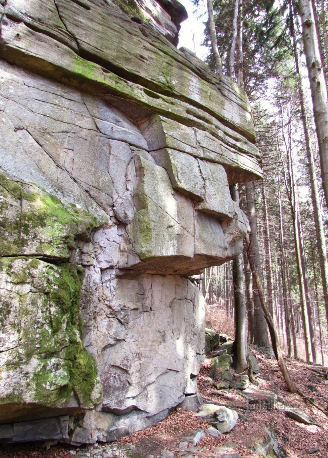 Felsen bei Josefová