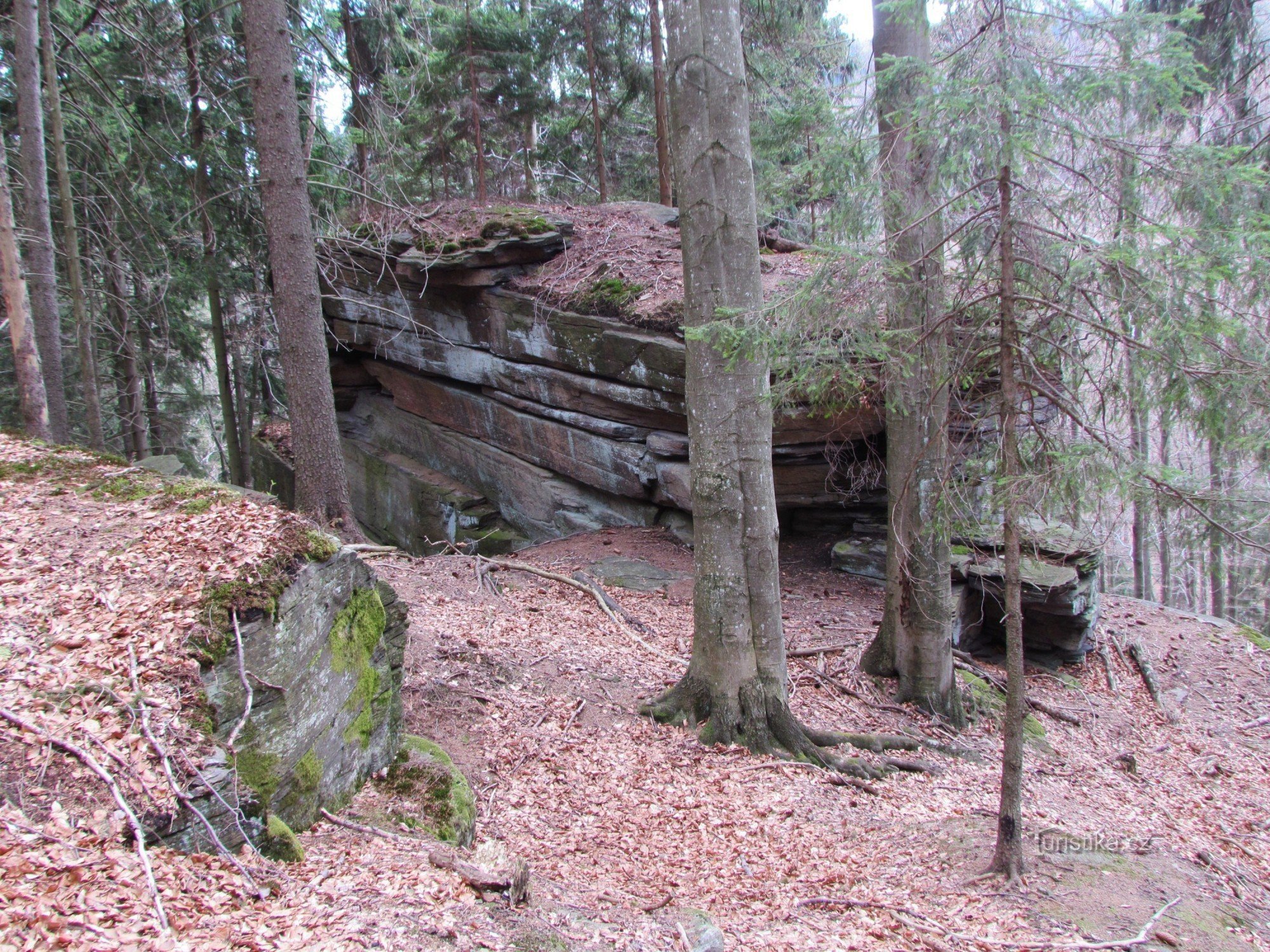 Rocas cerca de Josefová