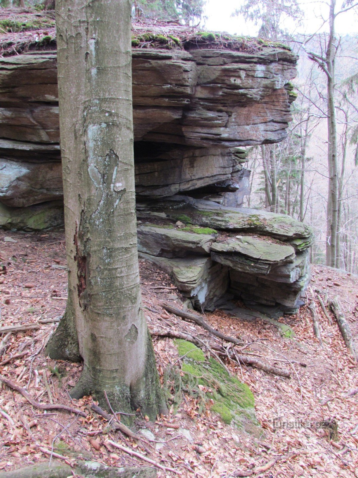 Felsen bei Josefová