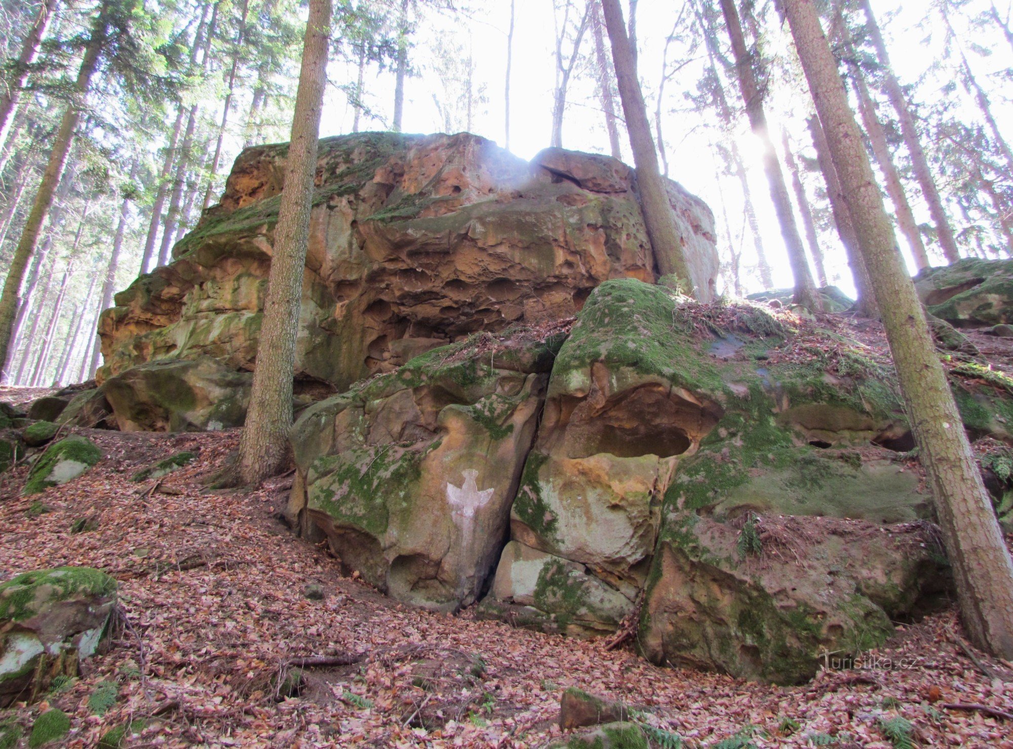 Rocce vicino a Provodov - Mlčačky