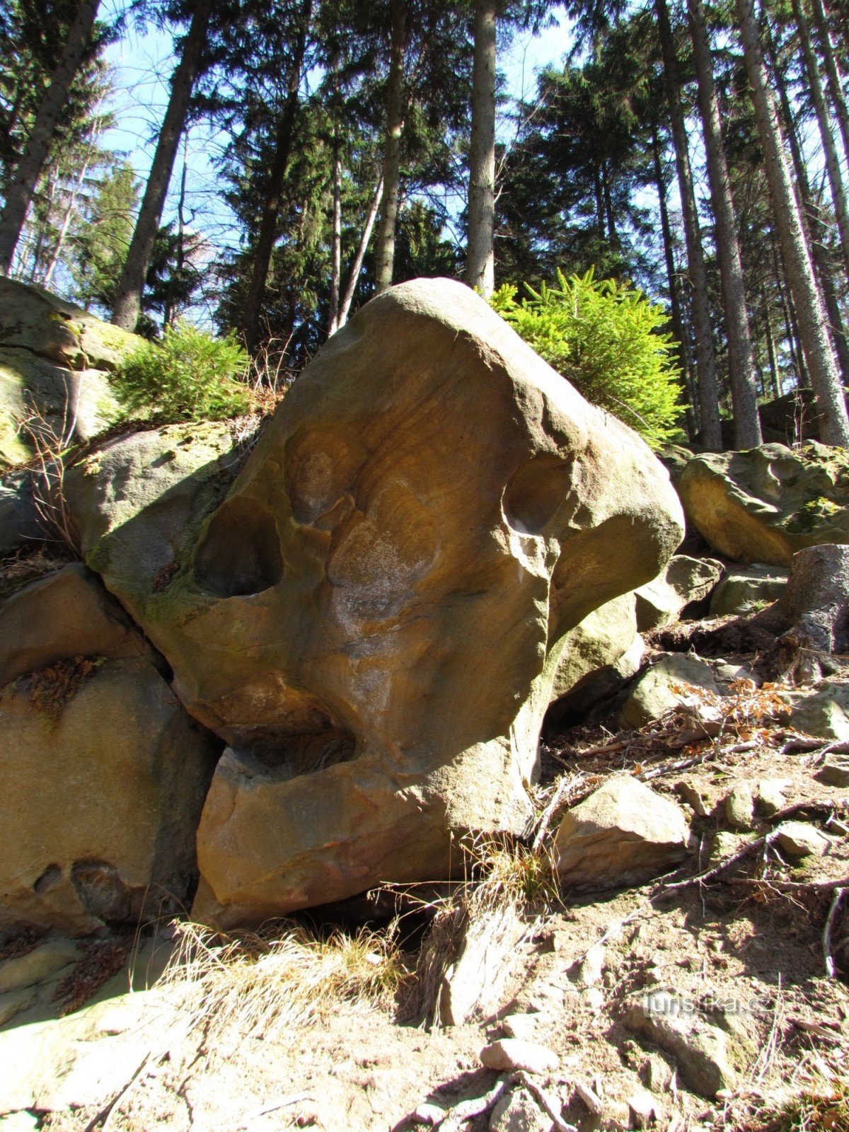 Rocce vicino a Provodov - Mlčačky