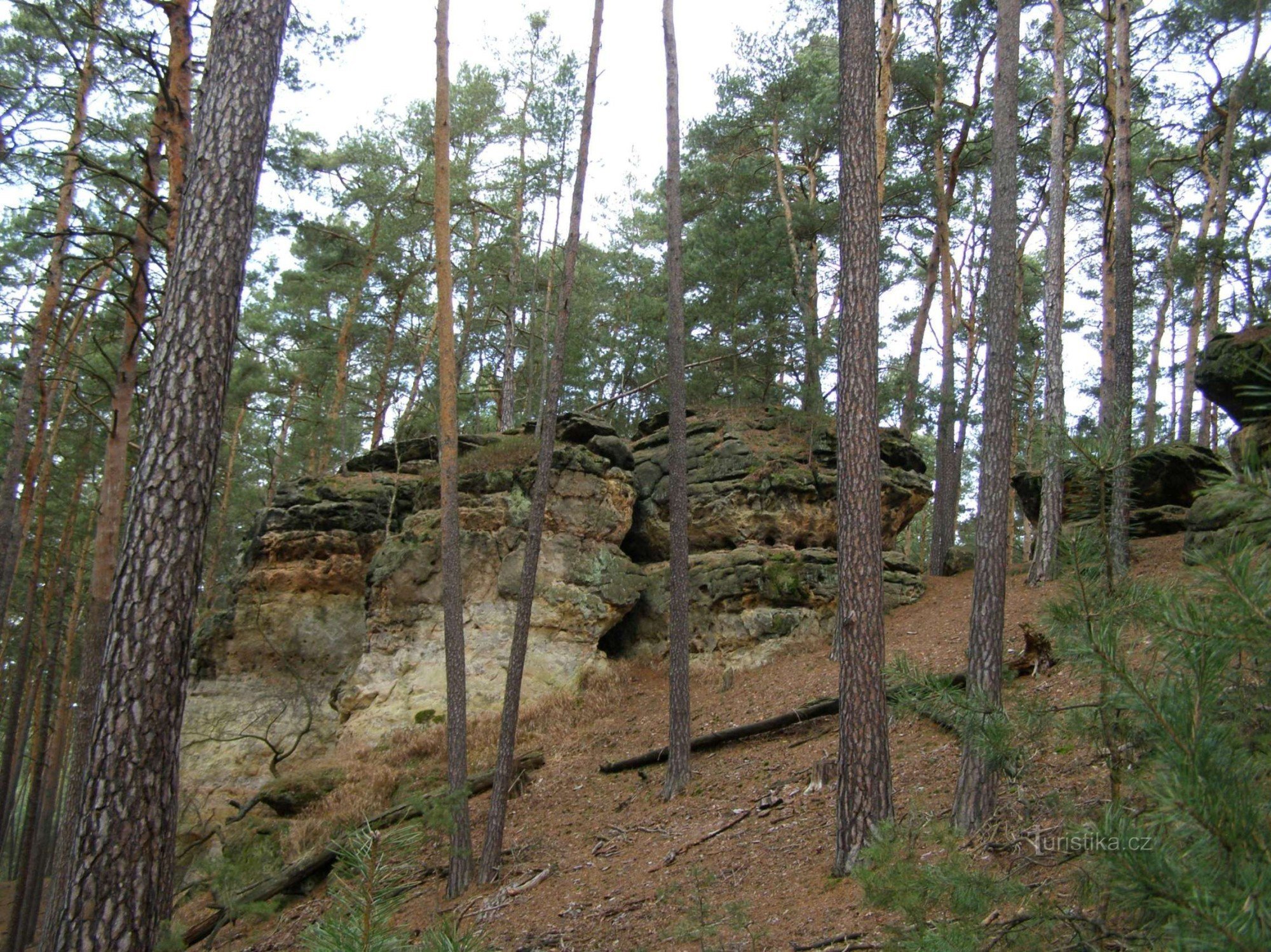 rochas perto do Grande Portão