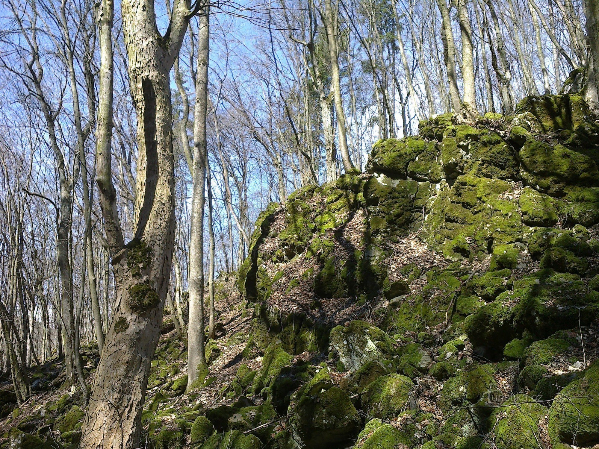 Βράχοι στο Kamenné zlíbek