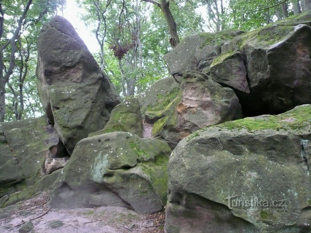 Felsen in PP Vela