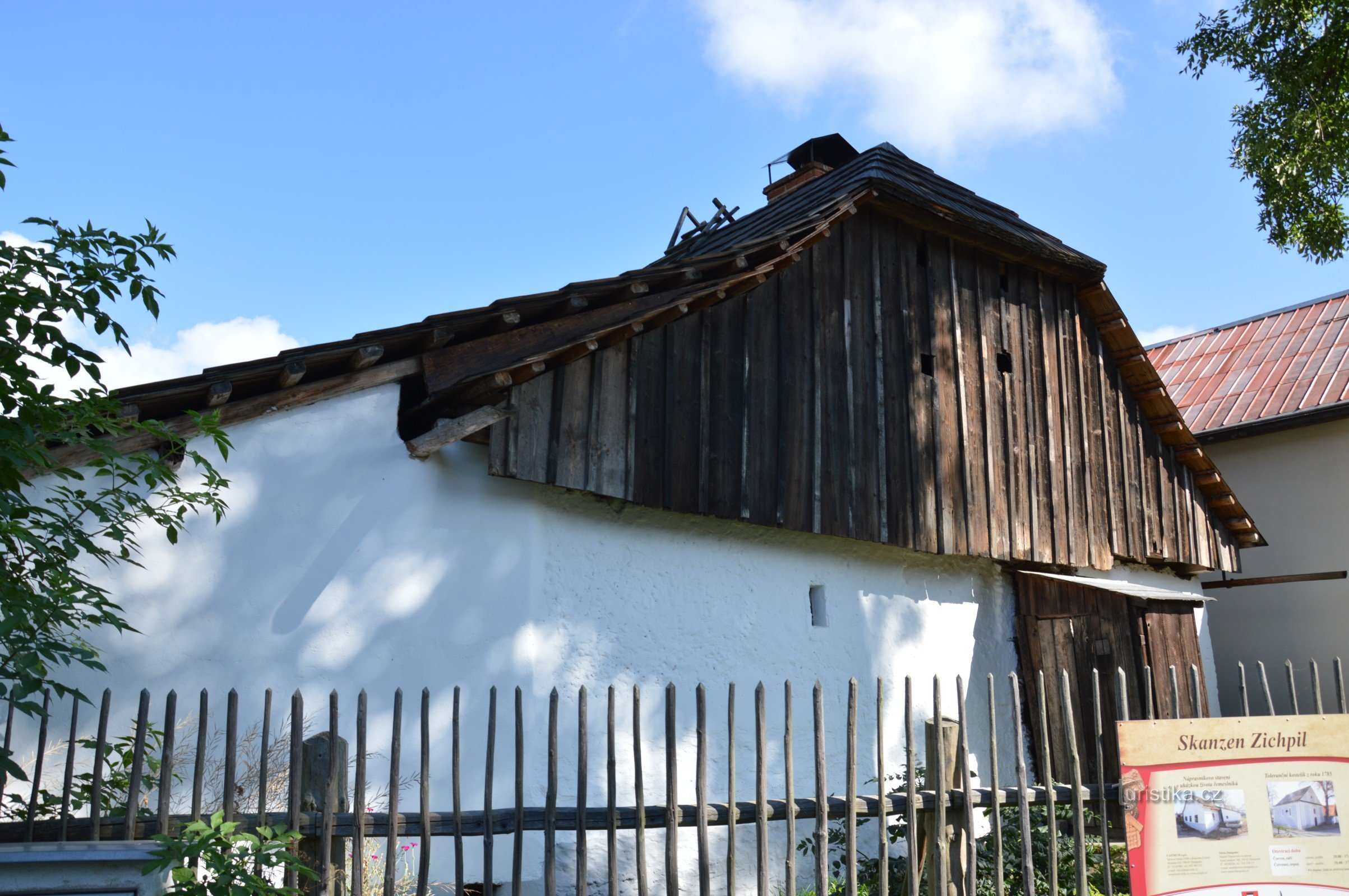 openluchtmuseum - het gebouw van Napravník