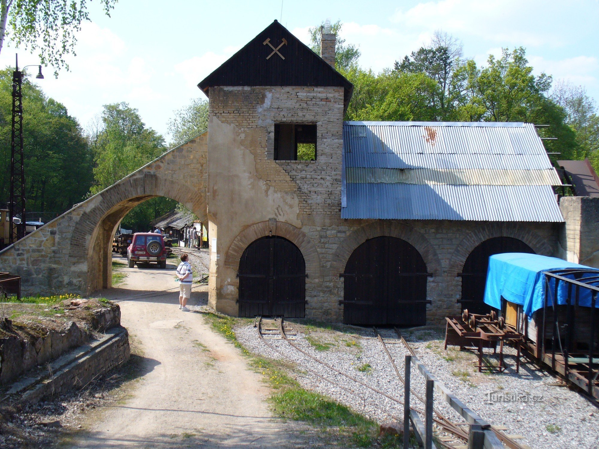 Wejście do skansenu