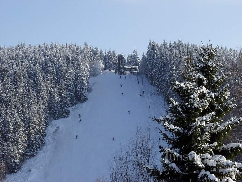 Skigebied Bublava - Stříbrná