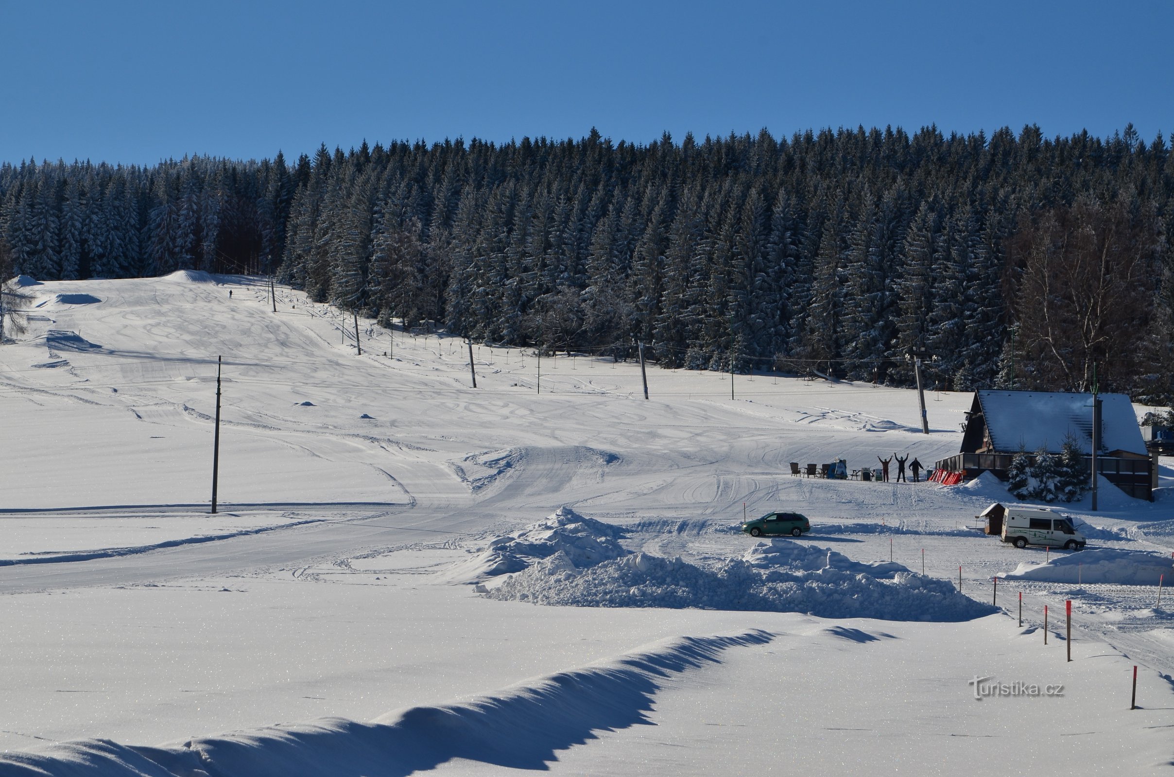 Skigebied Černá Voda