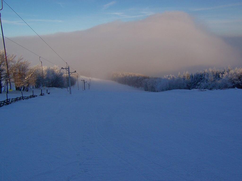 estação de esqui krupka