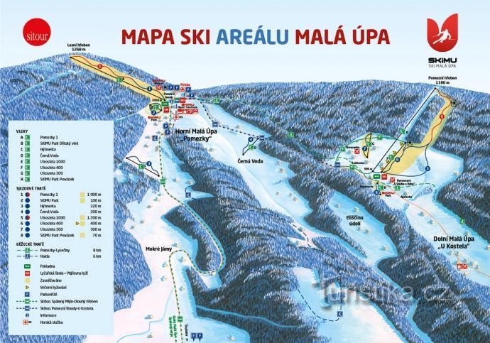 滑雪胜地 Malá Úpa