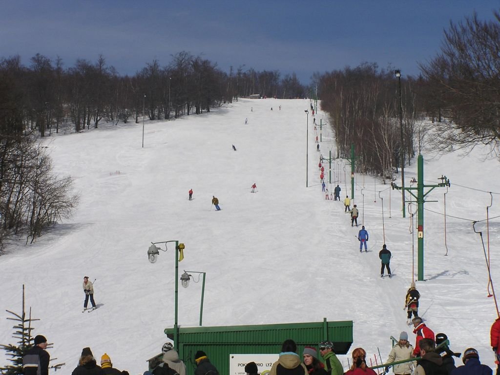 滑雪胜地 Meziboří