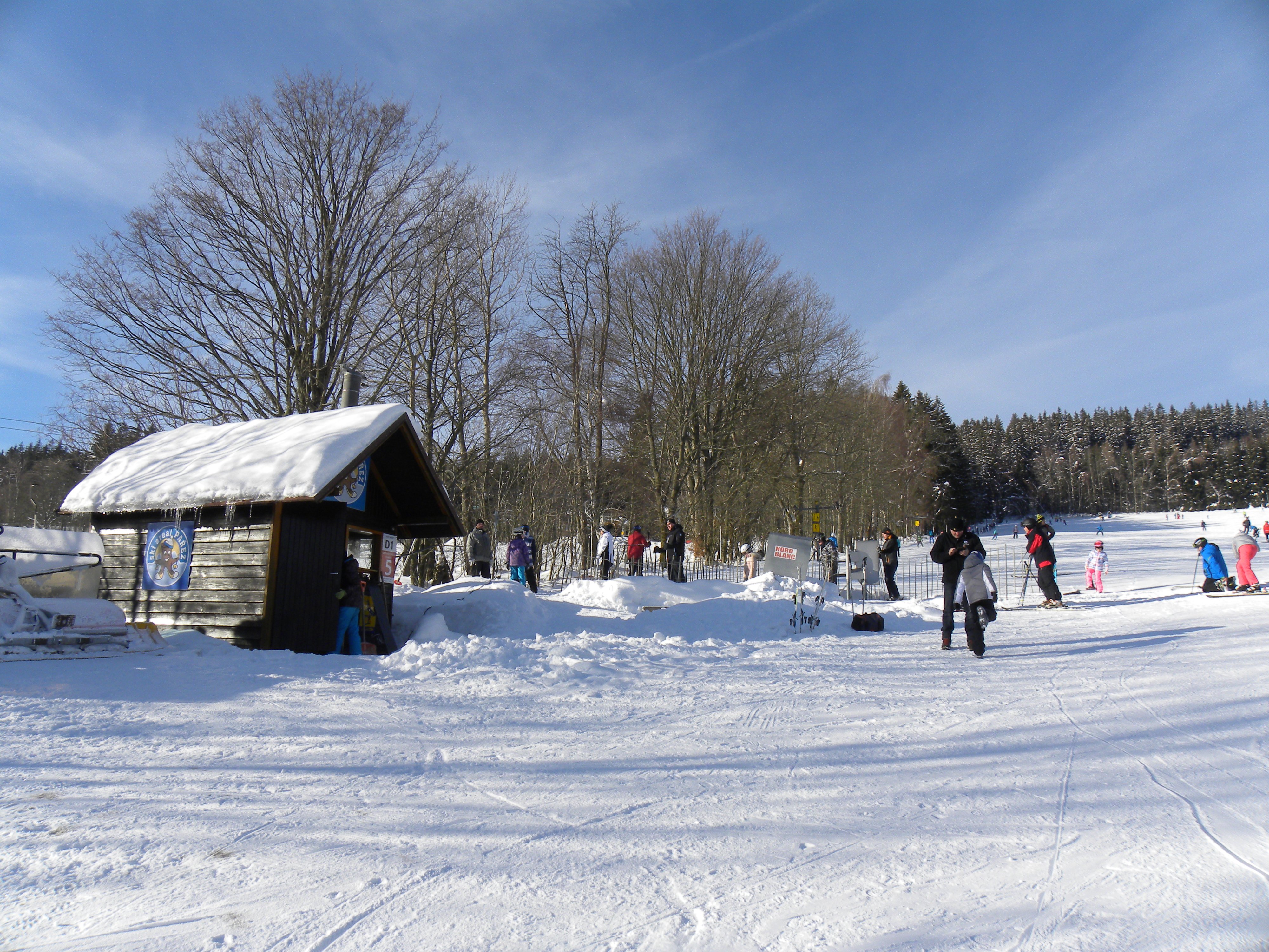 Skigebied Pařez