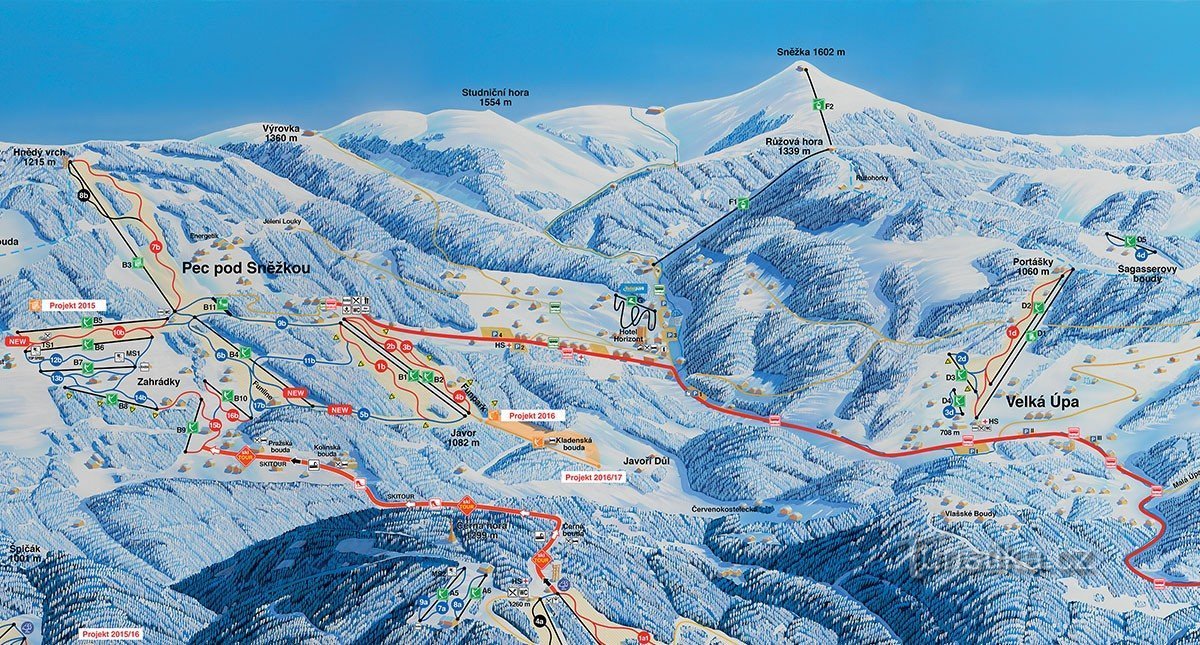 Estación de esquí Pec pod Sněžkou