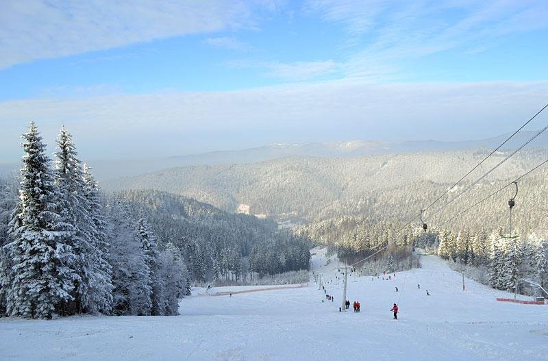 滑雪场 Soláń Vrchol