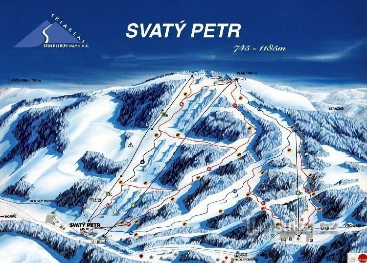 ski areál Svatý Petr: ski areál Svatý Petr