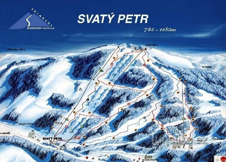 Svatý Petr 滑雪场：Svatý Petr 滑雪场