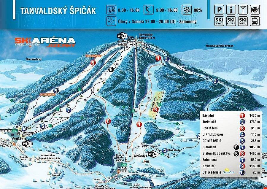 Khu nghỉ mát trượt tuyết Tanvaldský Špičák