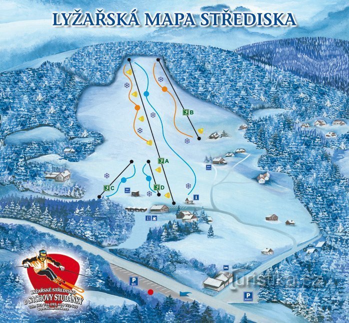 SKI Area - U Sachovy studánky - karta