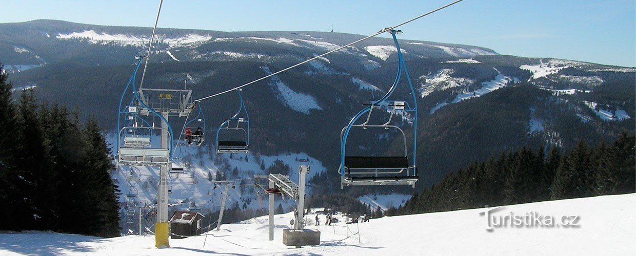Skisportsstedet Velká Úpa