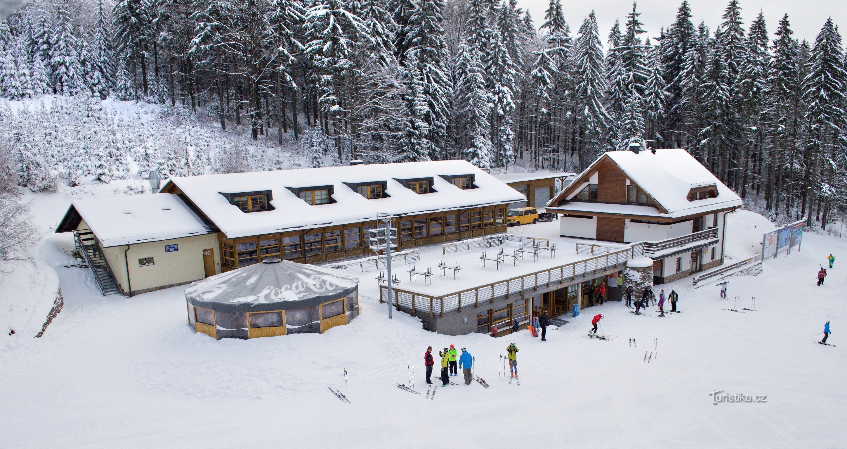 Ski center Říčky in Orlické hory